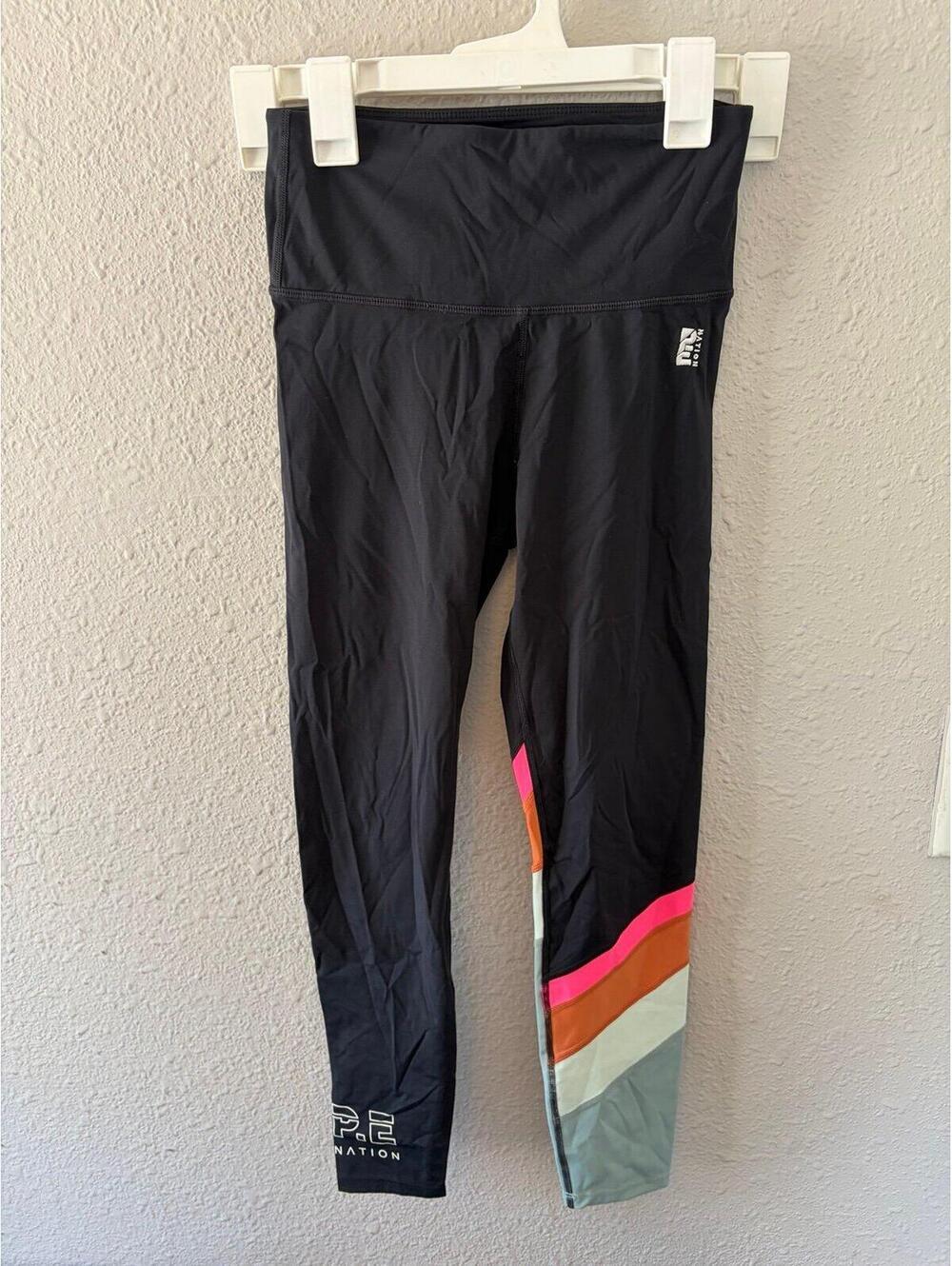 P.E Nation black leggings size S